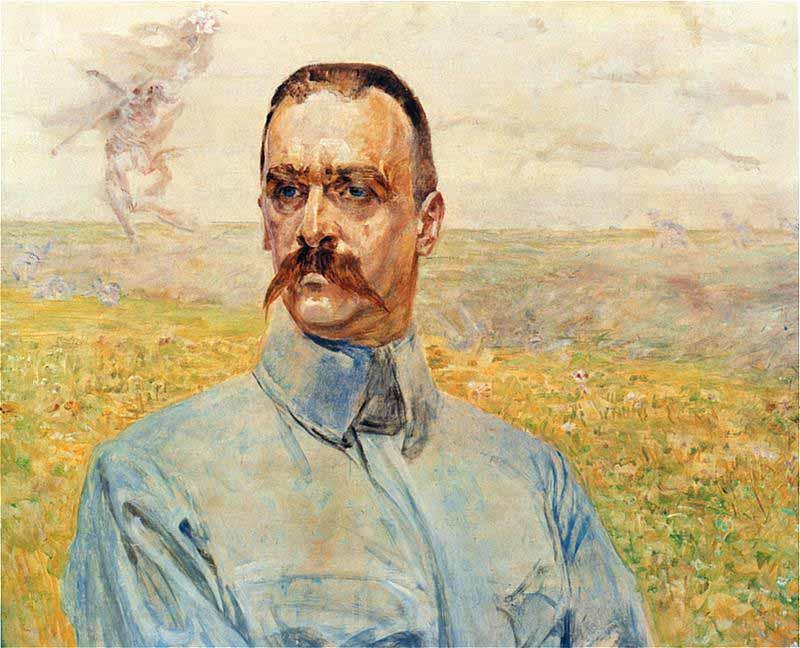 Jacek Malczewski Portrait of Jozef Pisudski Germany oil painting art